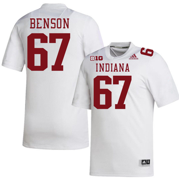 Kahlil Benson Indiana Jerssey,Indiana University Hooisers Football Jersey,Uniforms-White